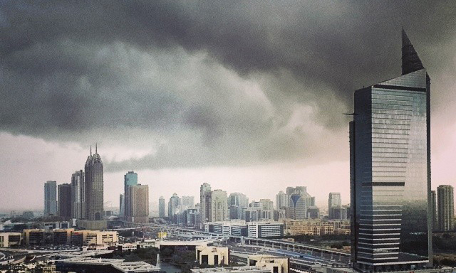 Cloudy in Dubai
